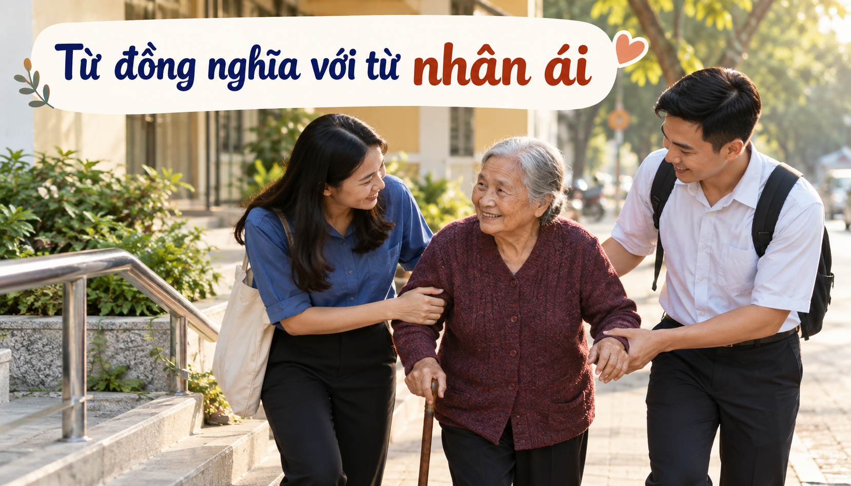 Từ đồng nghĩa với từ nhân ái
