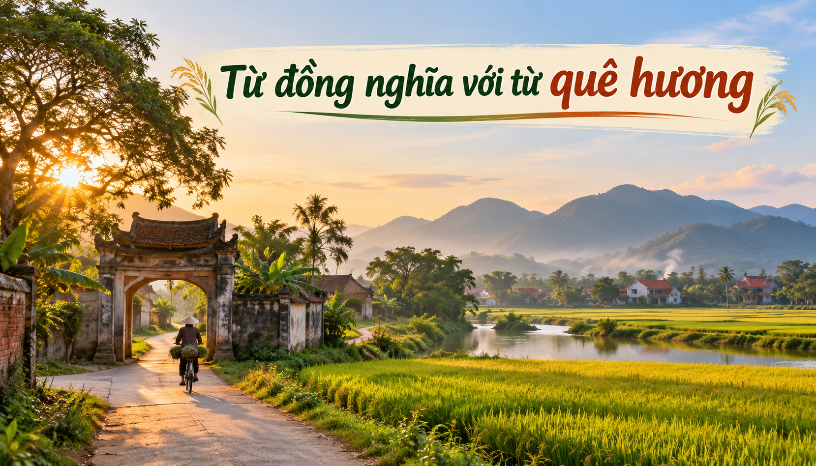 Từ đồng nghĩa với quê hương