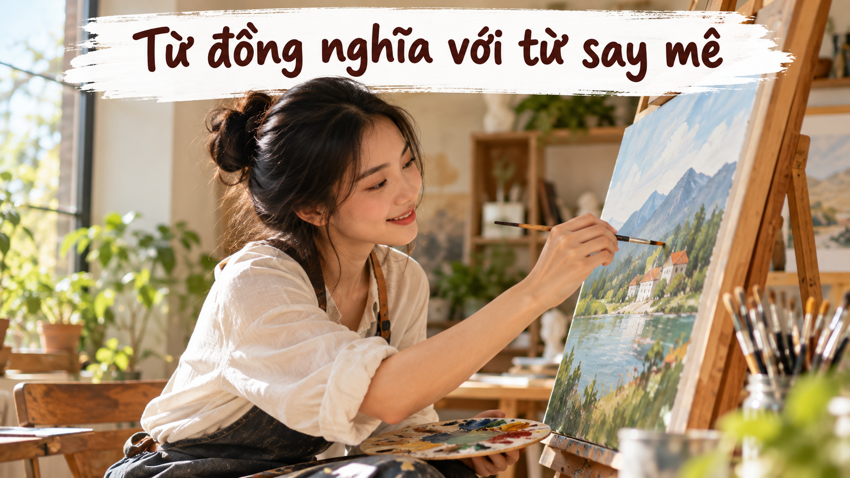 Từ đồng nghĩa với từ say mê