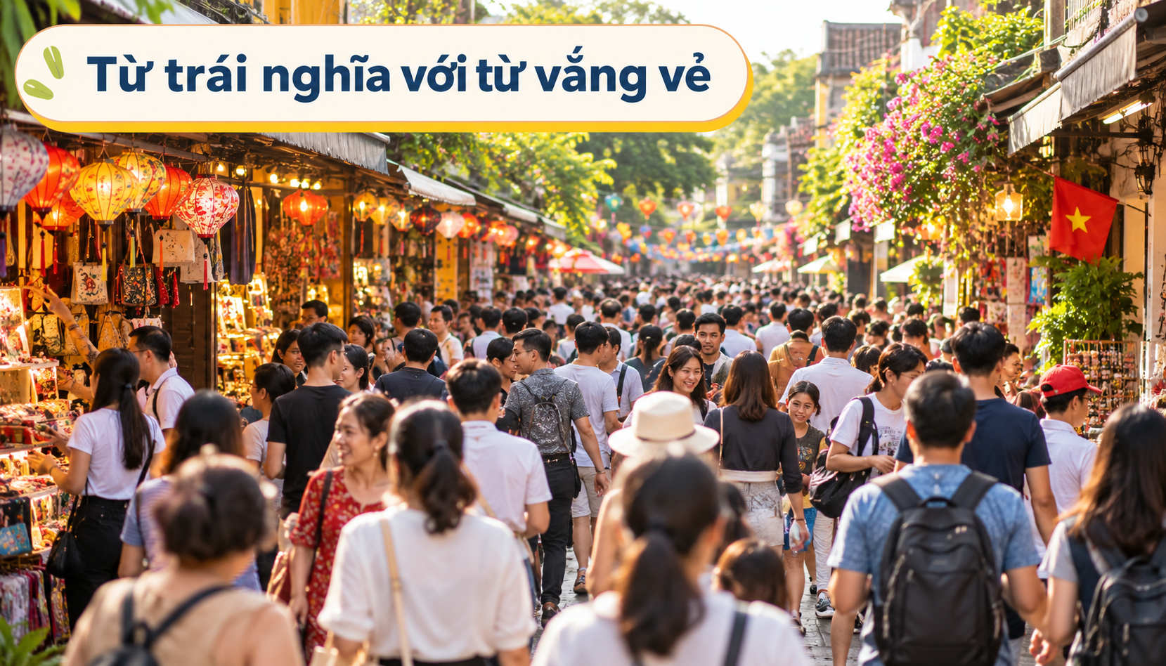 Từ đồng nghĩa với từ vắng vẻ