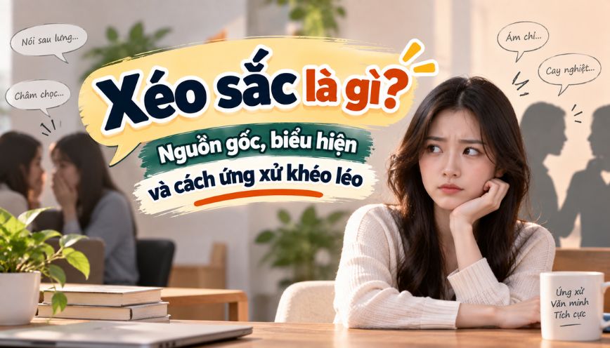 Xéo sắc là gì? Nguồn gốc, biểu hiện và cách ứng xử khéo léo