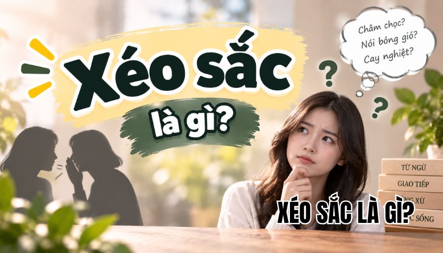 Xéo sắc là gì